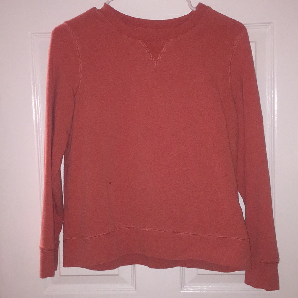 Dark pink/orange sweatshirt